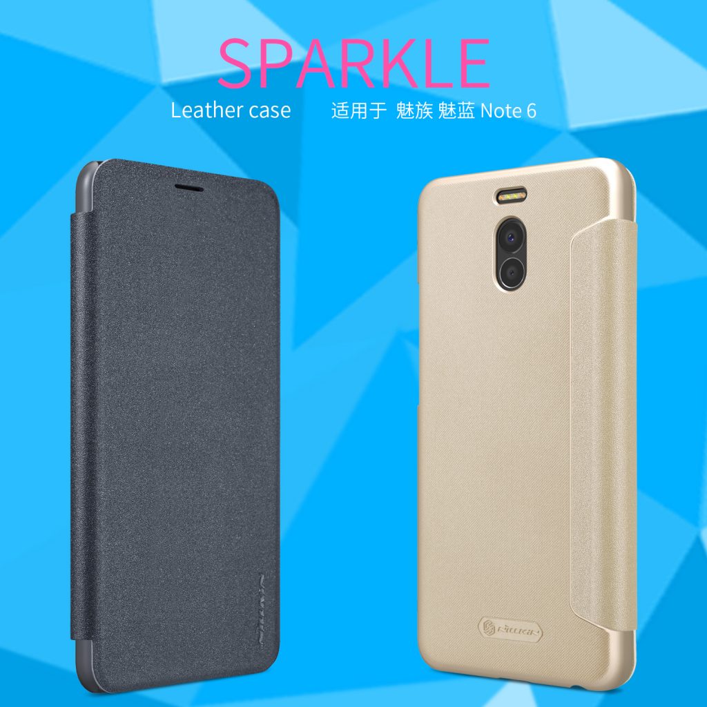 Meizu M6 Note Flip Cover Sparkle Nillkin