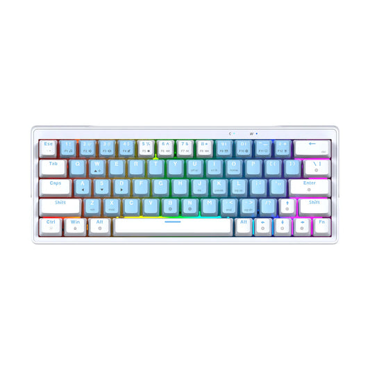Teclado Gamer Mecanico Fantech Atom X63 Mk611 Ame Blue Switch Taro