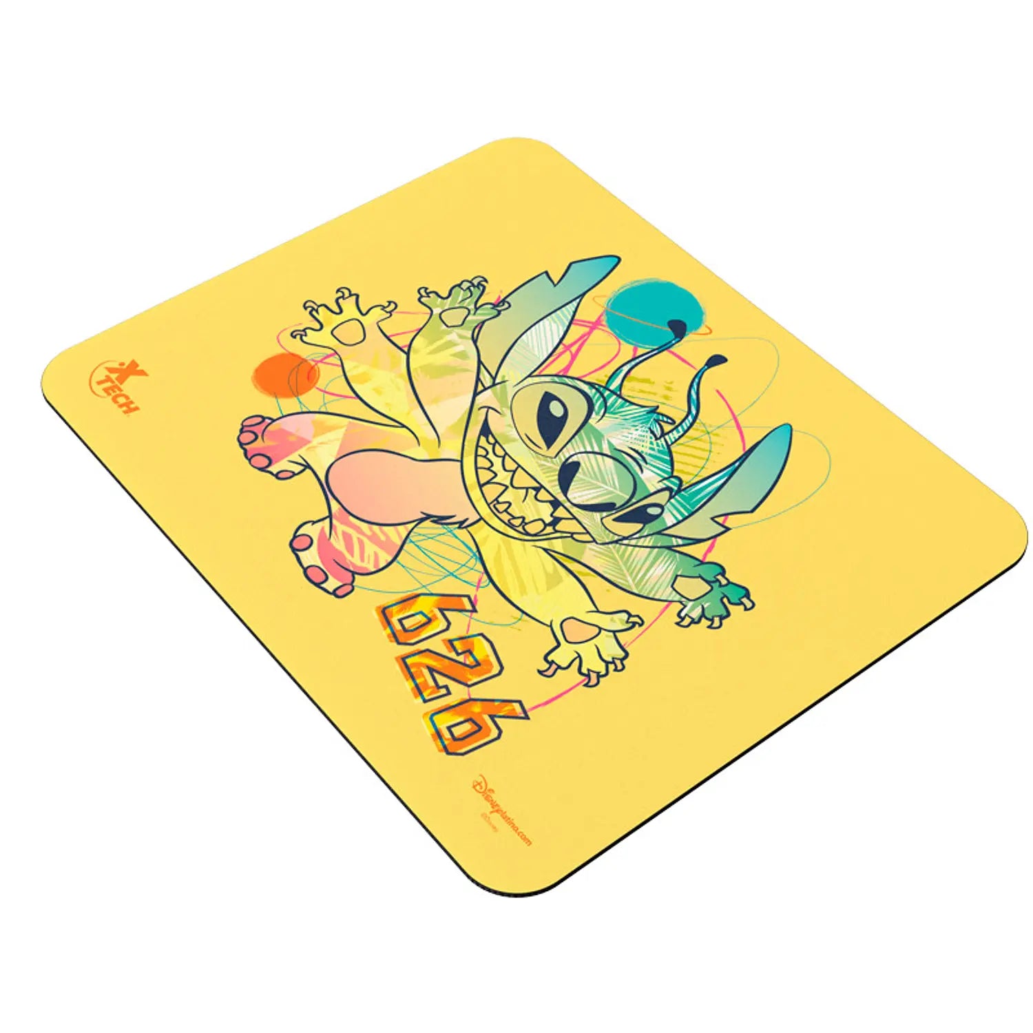 Mousepad Xtech XTA-D100ST-YL 22x18 Stitch Amarillo – imagen 3