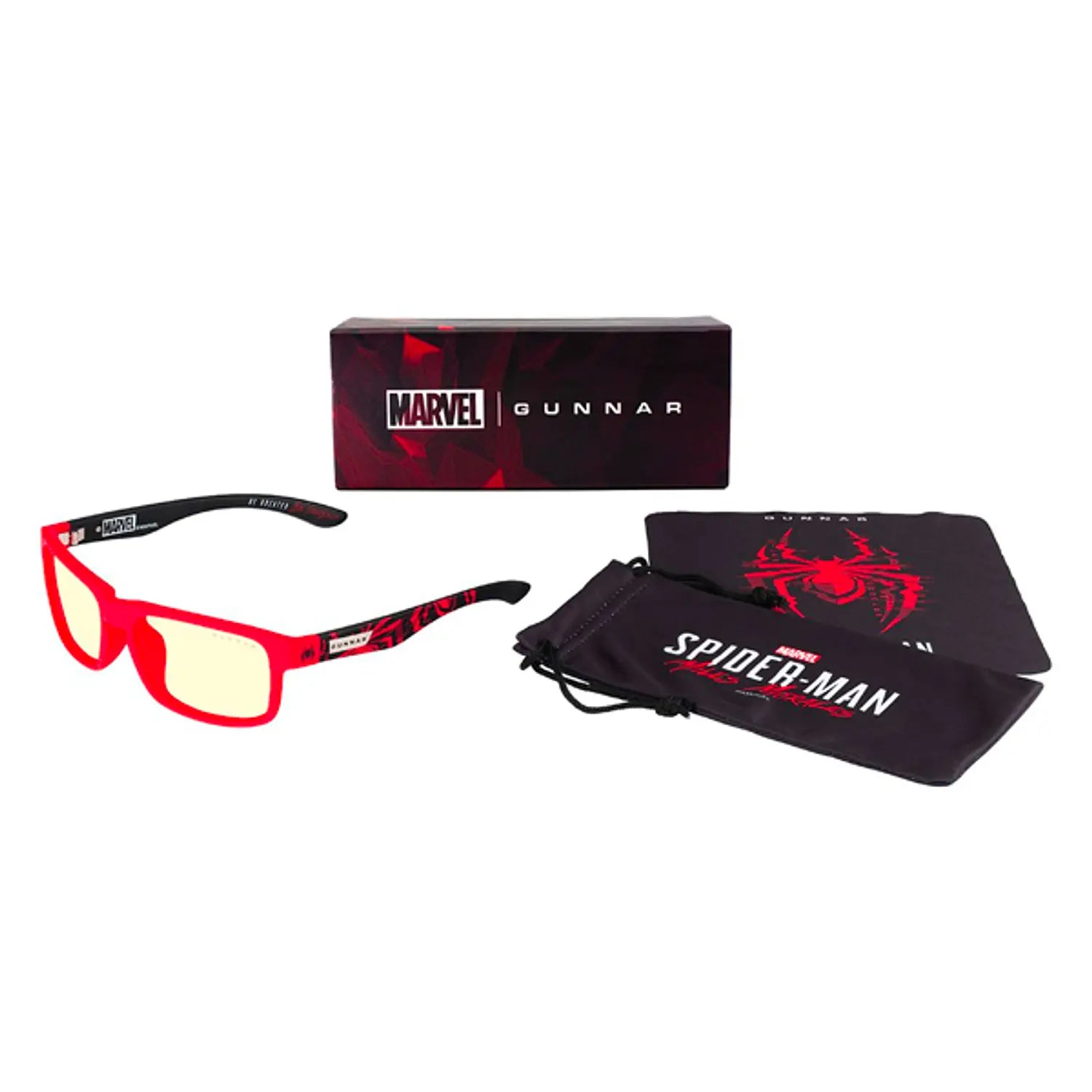 Lentes Gamer Gunnar Enigma Marvel Spider Man Miles Morales Bundle