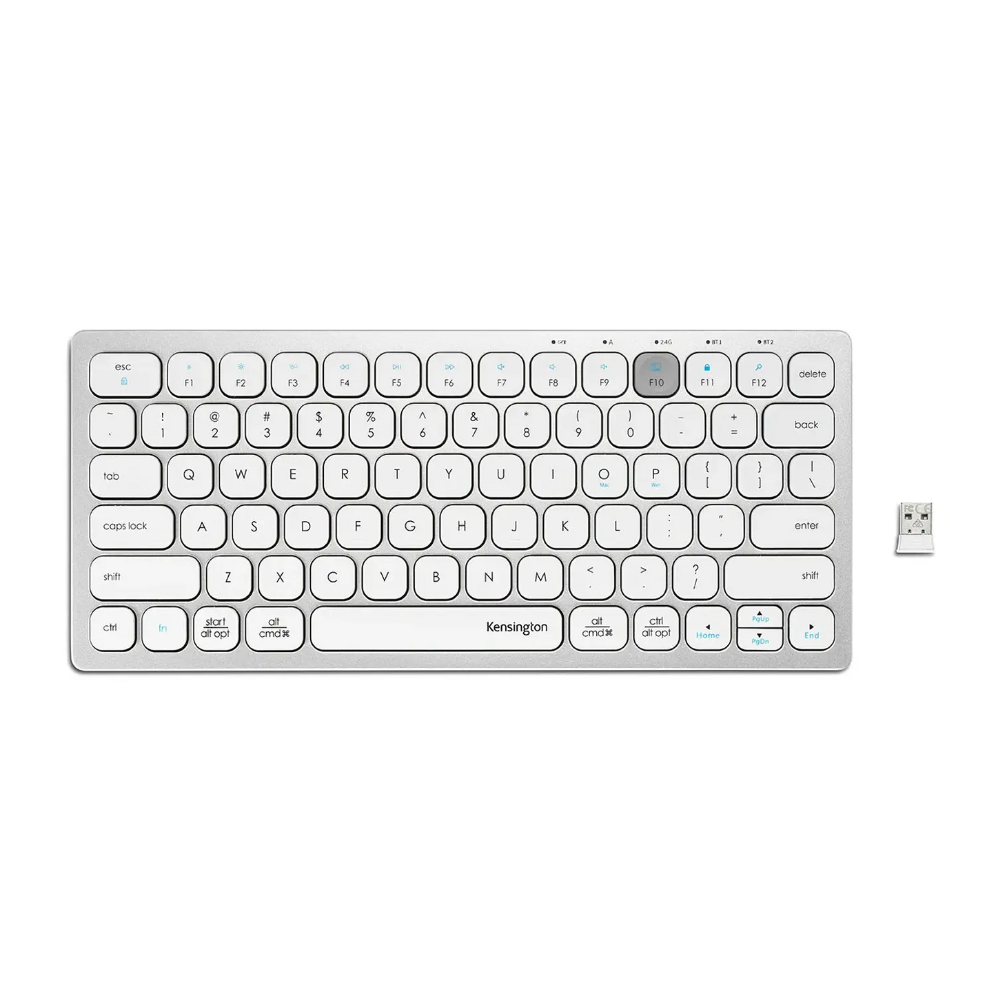 Teclado Inalámbrico Bluetooth Kensington K75504es Blanco – imagen 2
