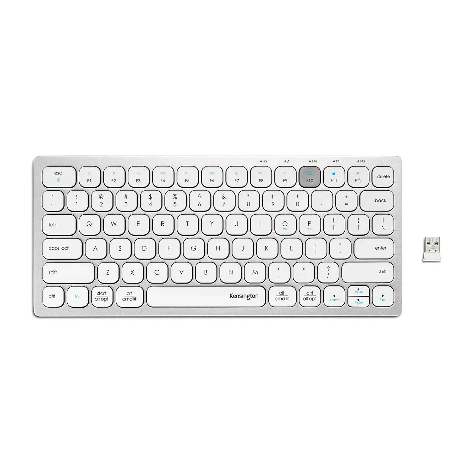 Teclado Inalámbrico Bluetooth Kensington K75504es Blanco – imagen 2