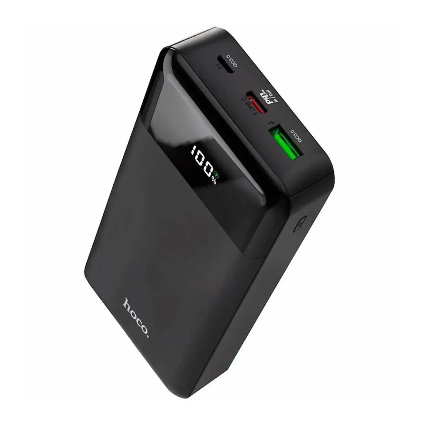 Powerbank Carga Rapida Hoco J102 20000 Mah Negro