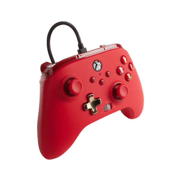 Control Alambrico Powera Xbox One Serie X / S Rojo – imagen 5