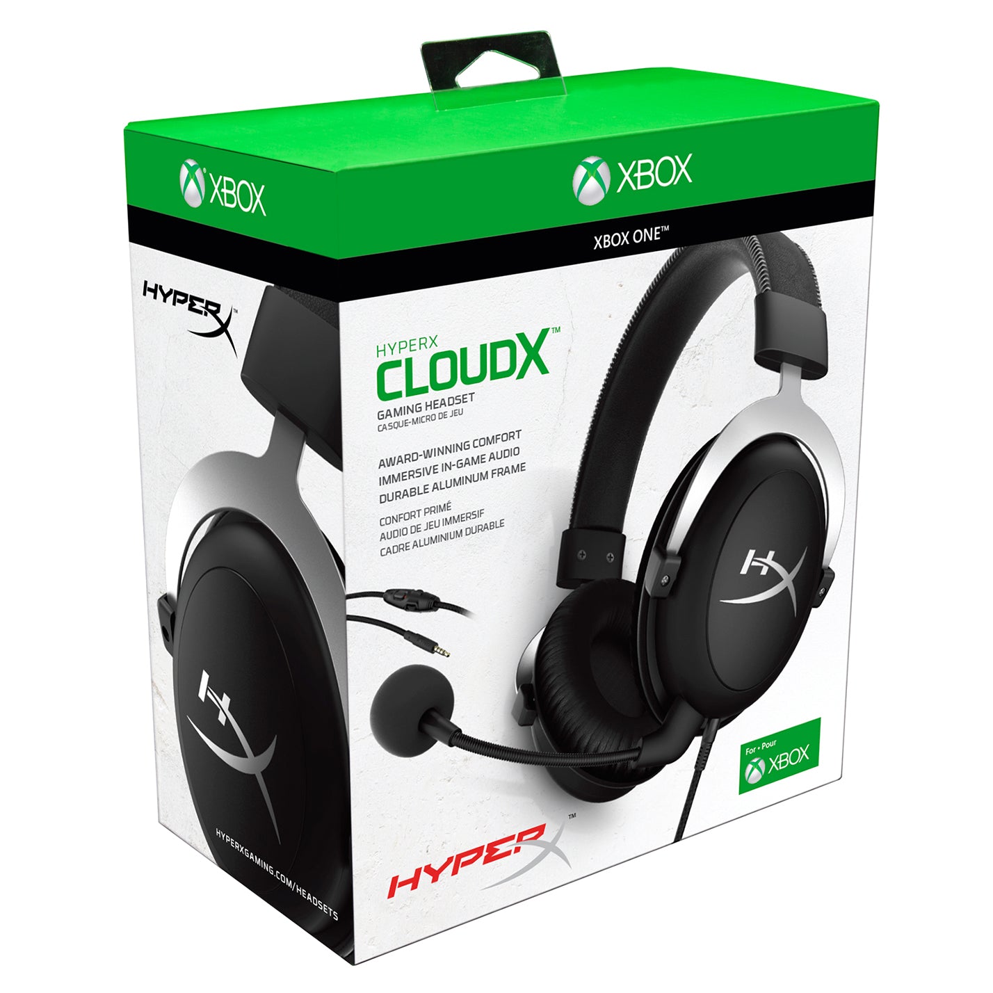 Audífonos Gamer Hyperx Cloud X Pc Xbox Negro – imagen 4