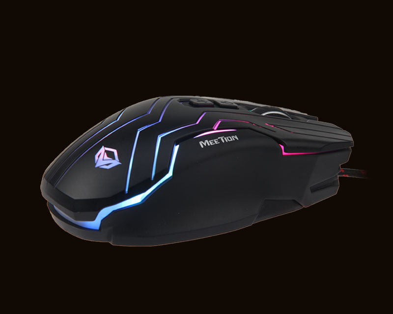 Mouse Gamer Meetion Gm22 Rgb Negro – imagen 2