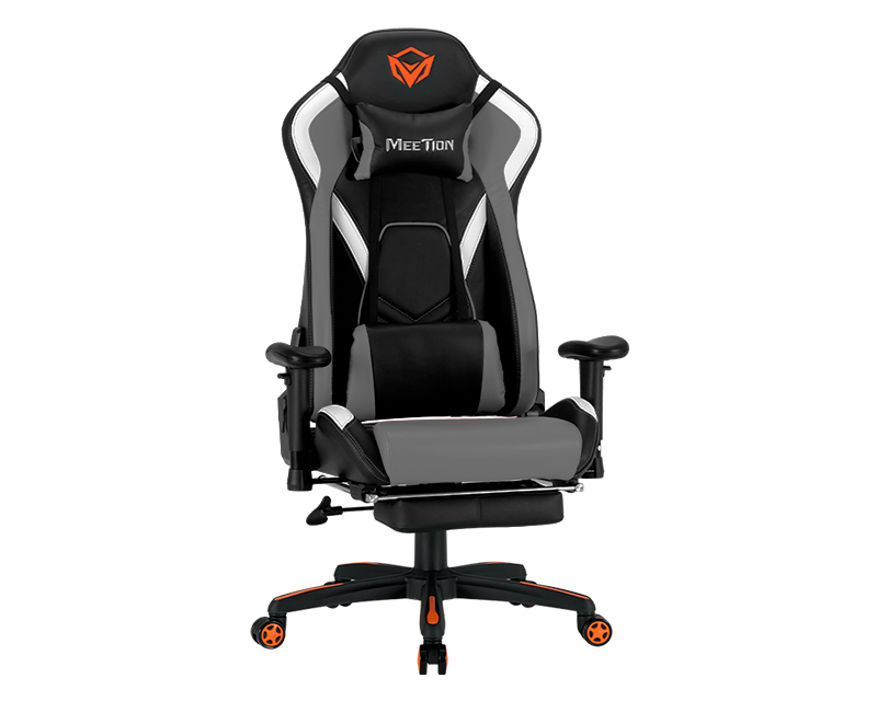 Silla Gamer Meetion CHR22 Gris Negro – imagen 3