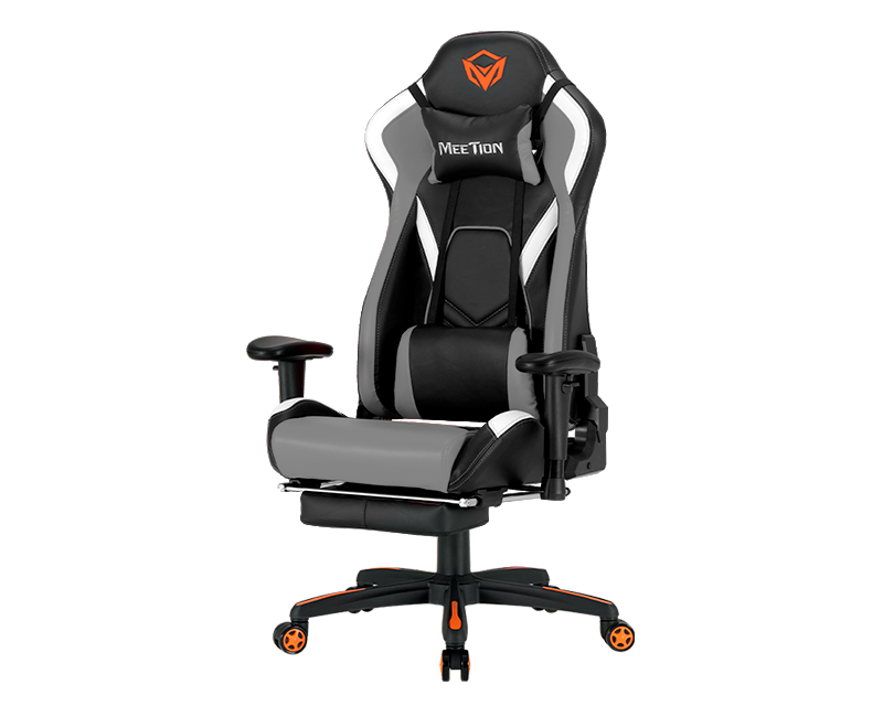 Silla Gamer Meetion CHR22 Gris Negro – imagen 2