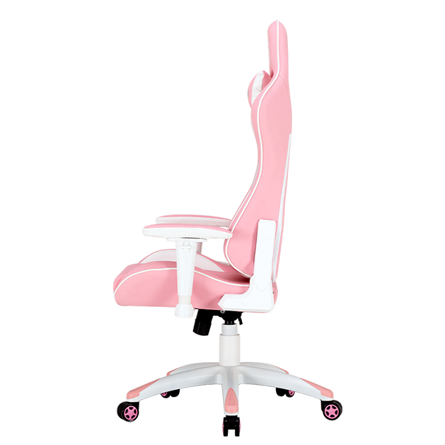 Silla Gamer Meetion CHR16 Rosado Blanco – imagen 6