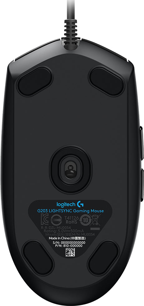 Mouse Gamer Logitech G203 Rgb Lightsync Negro – imagen 5