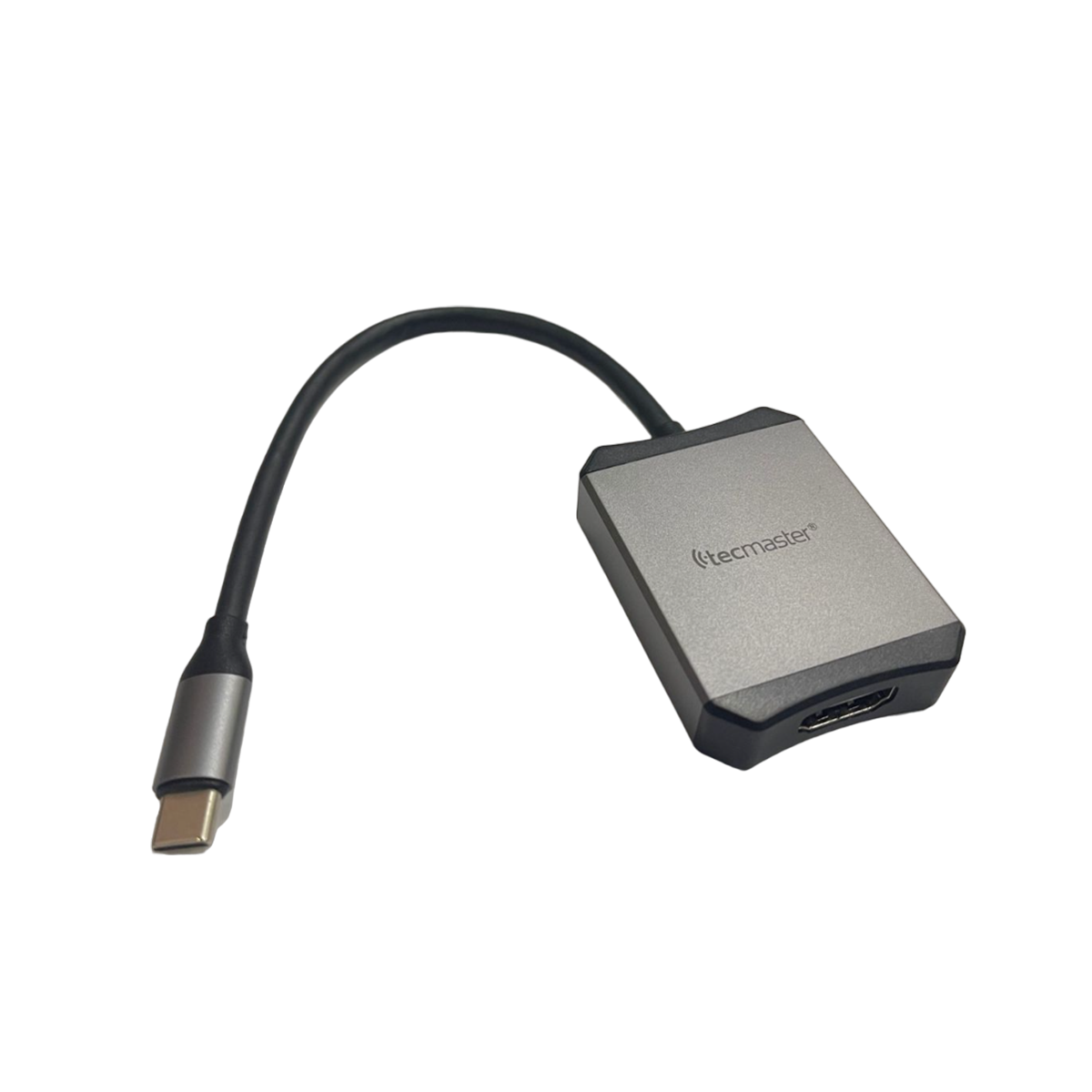 Adaptador Hub Tipo C A Hdmi Tecmaster Gris