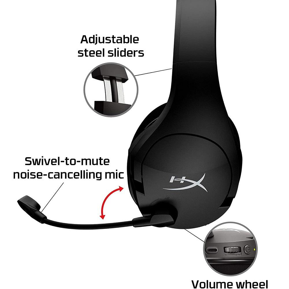 Audifono Gamer Hyperx Cloud Stinger Core + 7.1 Inalambrico Negro – imagen 2