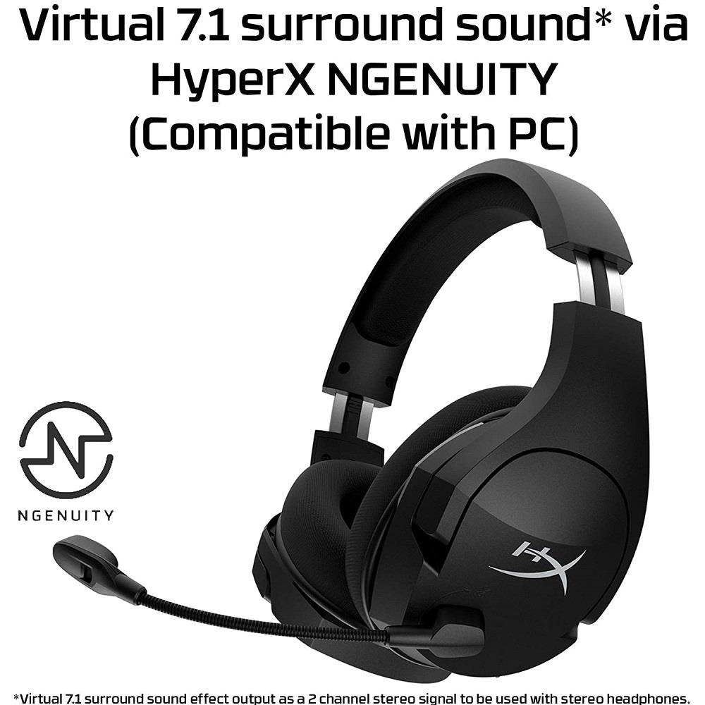 Audifono Gamer Hyperx Cloud Stinger Core + 7.1 Inalambrico Negro – imagen 3