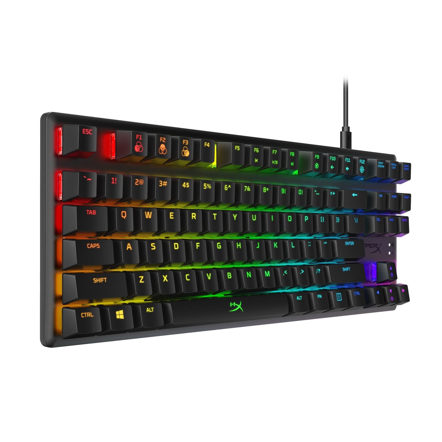 Teclado Gamer Mecanico Hyperx Alloy Origins Core Rgb Linear Red Negro – imagen 4