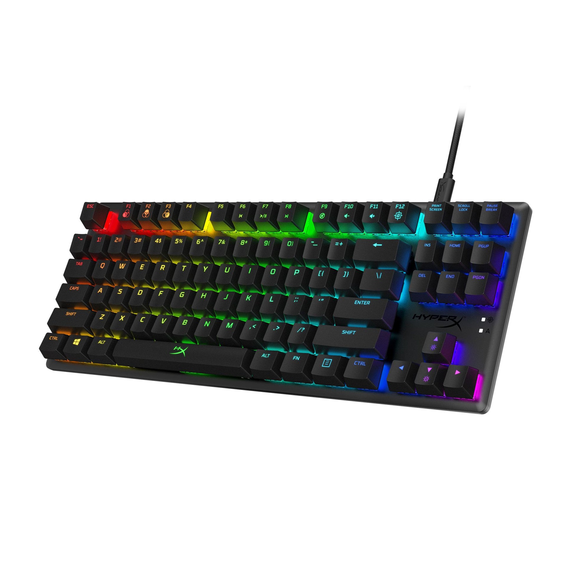 Teclado Gamer Mecanico Hyperx Alloy Origins Core Rgb Linear Red Negro – imagen 3