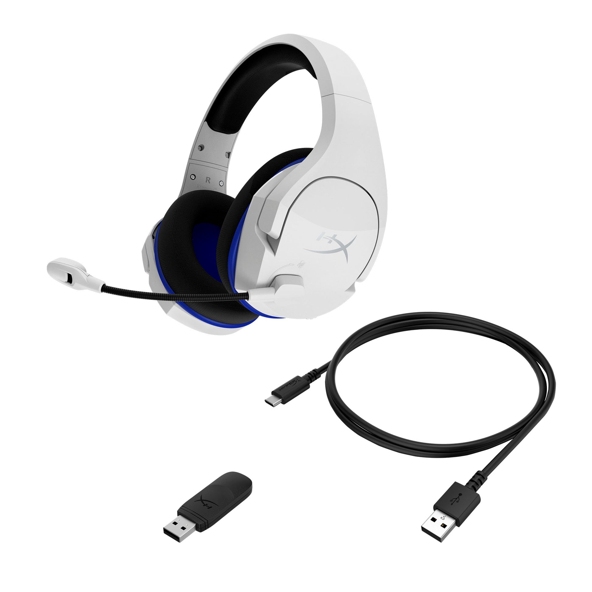 Audífonos Gamer Hyperx Cloud Stinger Wireless Pc Ps4 Ps5 Blanco – imagen 3