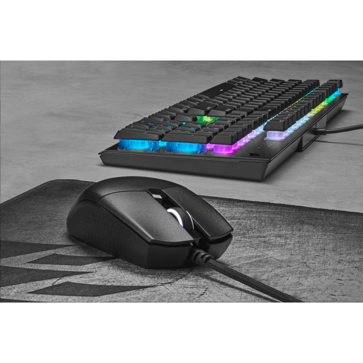Mouse Gamer Corsair Katar Pro Xt 18000 Dpi Rgb Negro – imagen 2
