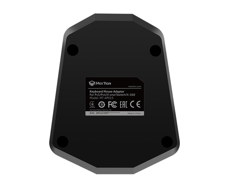 Adaptador Meetion Ap015 Teclado y Mouse Para PS4 Xone Switch Negro – imagen 5