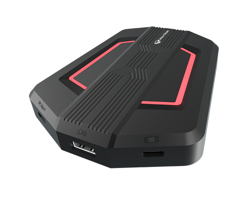 Adaptador Meetion Ap015 Teclado y Mouse Para PS4 Xone Switch Negro – imagen 3