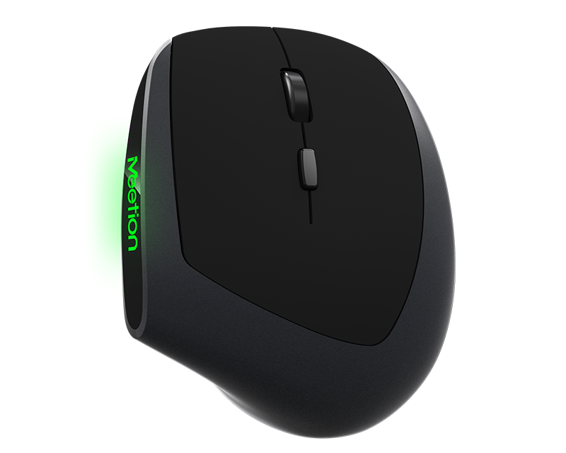 Mouse Ergonomico Vertical Inalámbrico Meetion R390 Negro – imagen 5