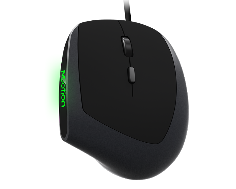 Mouse Ergonomico Vertical Con Cable Meetion M390 Negro – imagen 6