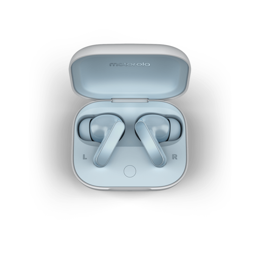 Audifonos Bluetooth Motorola Motobuds Plus Azul – imagen 3