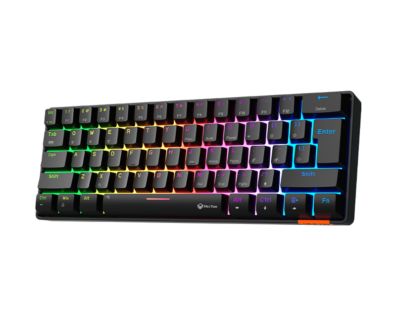 Teclado Gamer Meetion MT-Mk005bt Bluetooth 60% Español Negro – imagen 4
