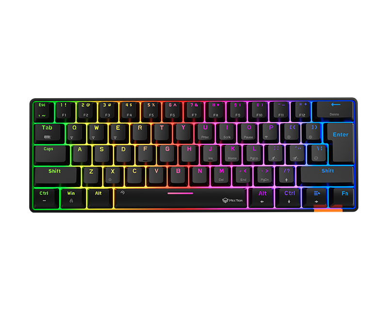 Teclado Gamer Meetion MT-Mk005bt Bluetooth 60% Español Negro – imagen 3
