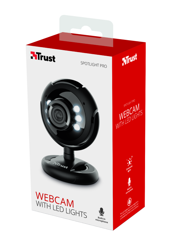 Webcam Trust Spotlight Pro Usb Negro – imagen 7