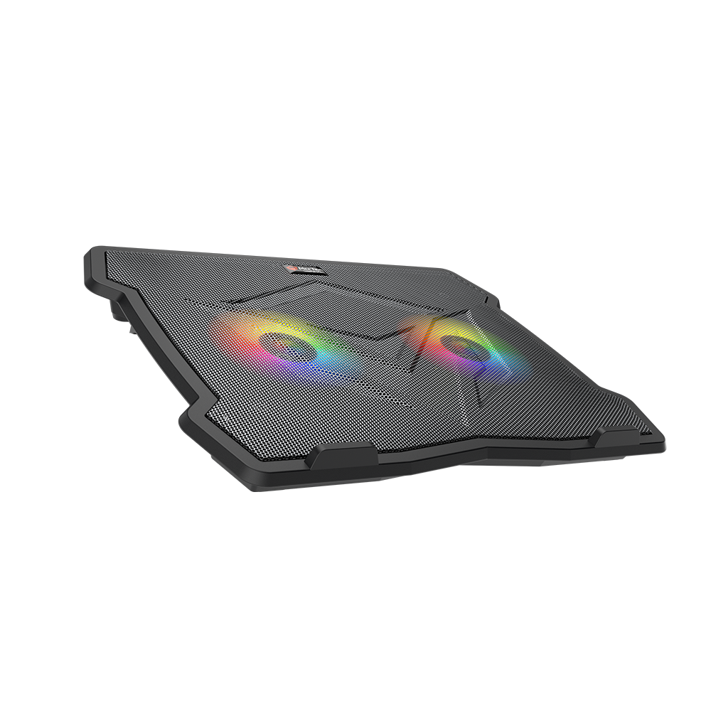 Ventilador Notebook Gamer Meetion MT-CP2020 14 Pulgdas Negro – imagen 3