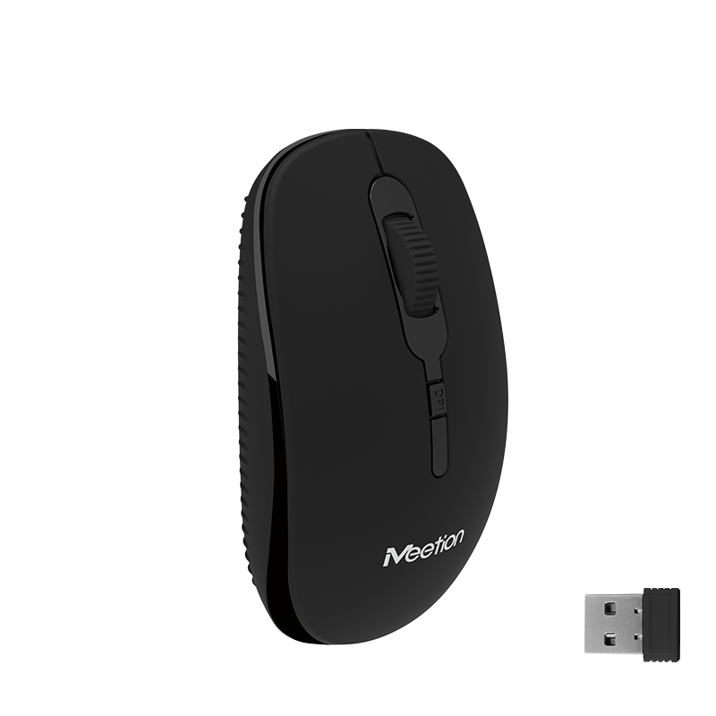 Mouse Inalambrico Wireless Meetion R547 Negro – imagen 2