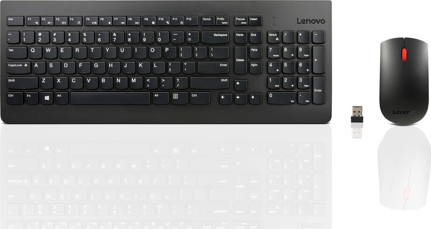 Kit De Teclado Y Mouse Inalámbrico Lenovo Essential Gen2 Negro – imagen 2