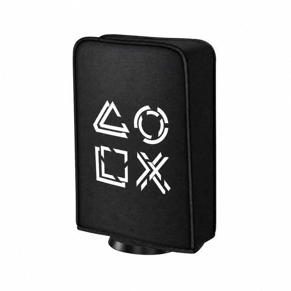 Funda Protectora Para Consola PS5 Disco Digital Negro