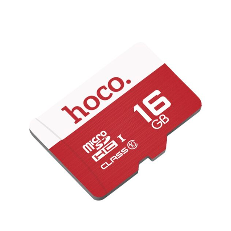 Micro SD Tf Flash Hoco 16 Gb Rojo