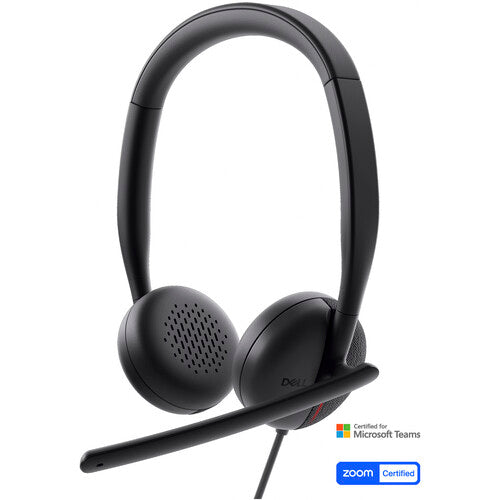 Audifonos Dell Micrófono WH3024 Alámbrico Usb Negro – imagen 3