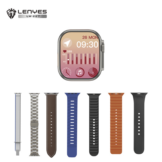 Smartwatch Reloj Inteligente Bluetooth Lenyes Lw227 + Correas – imagen 2