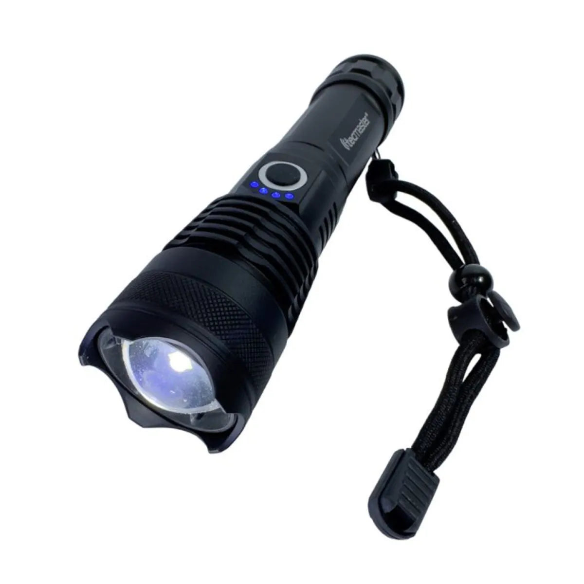 Linterna Recargable Tecmaster 20w Tipo C Tm-800105 Negro – imagen 2