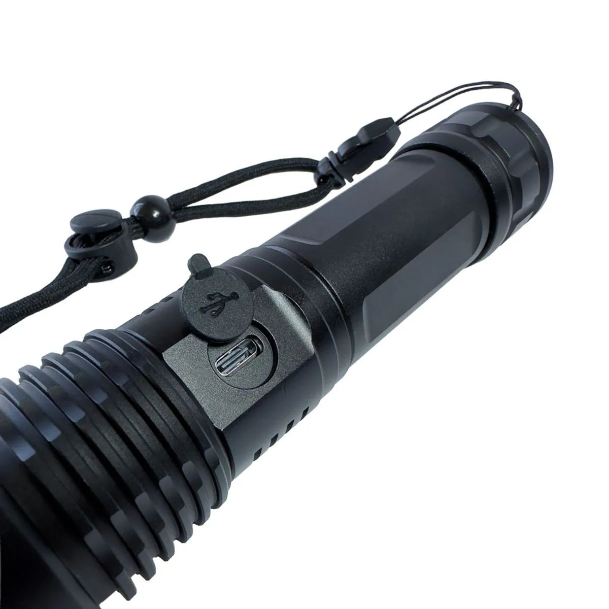 Linterna Recargable Tecmaster 20w Tipo C Tm-800105 Negro – imagen 4