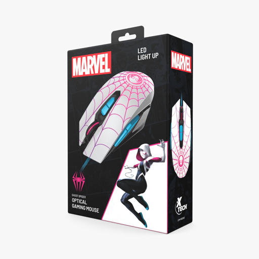 Mouse Gamer Xtech XTM-M520SG 2400 Dpi Ghost Spider – imagen 2