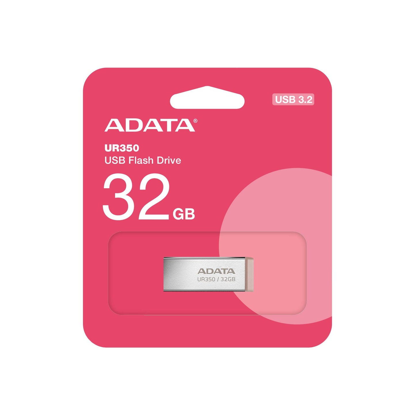 Pendrive Adata 32 Gb Aur350 Usb 3.2 Gris