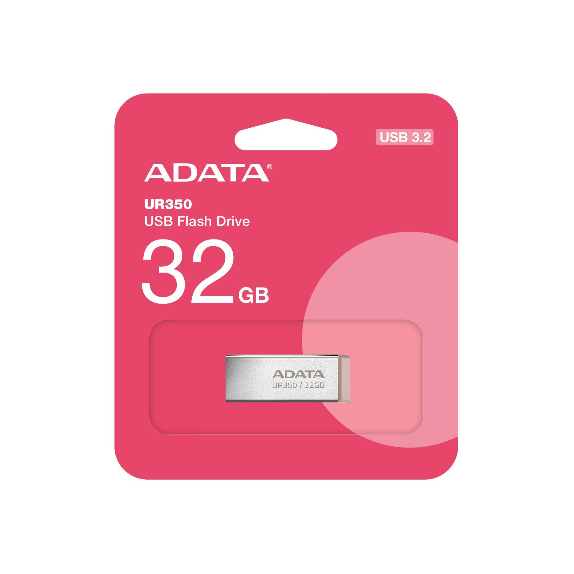 Pendrive Adata 32 Gb Aur350 Usb 3.2 Gris
