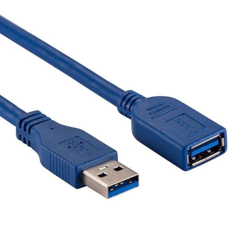 Cable Usb 3.0 Extensor 1.8 Metros Xtech Xtc 353 Azul