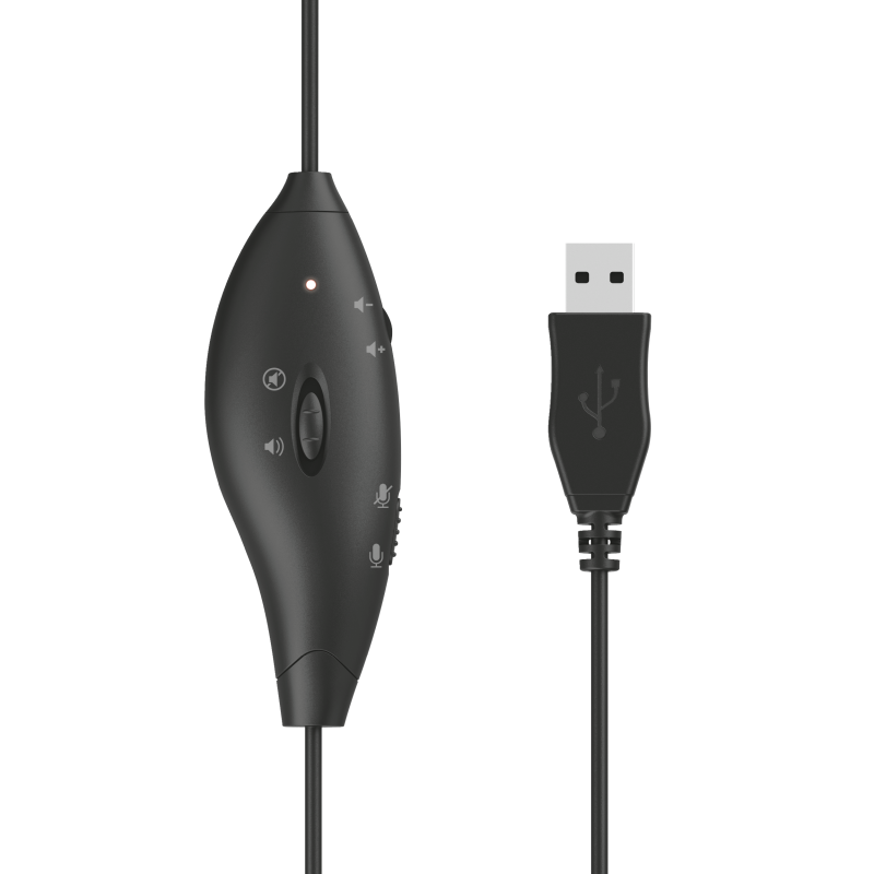Audifono Con Microfono Trust Mauro Usb Negro – imagen 4