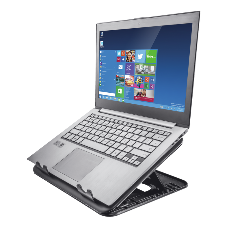 Ventilador Notebook Trust Cyclone 2 Negro – imagen 3