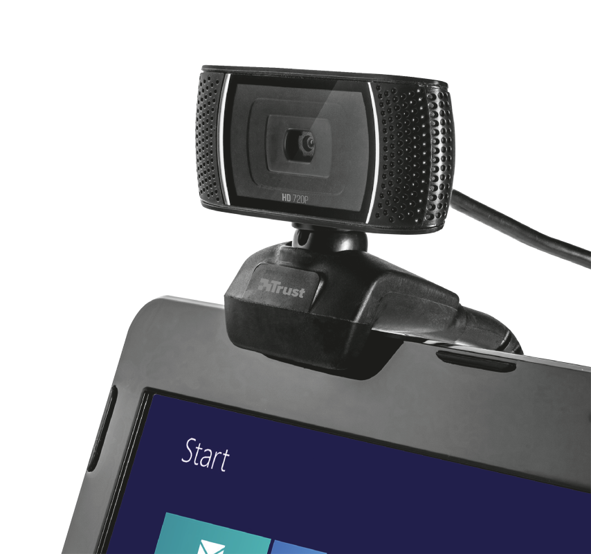 Webcam Trust Trino HD 720p Negro – imagen 4