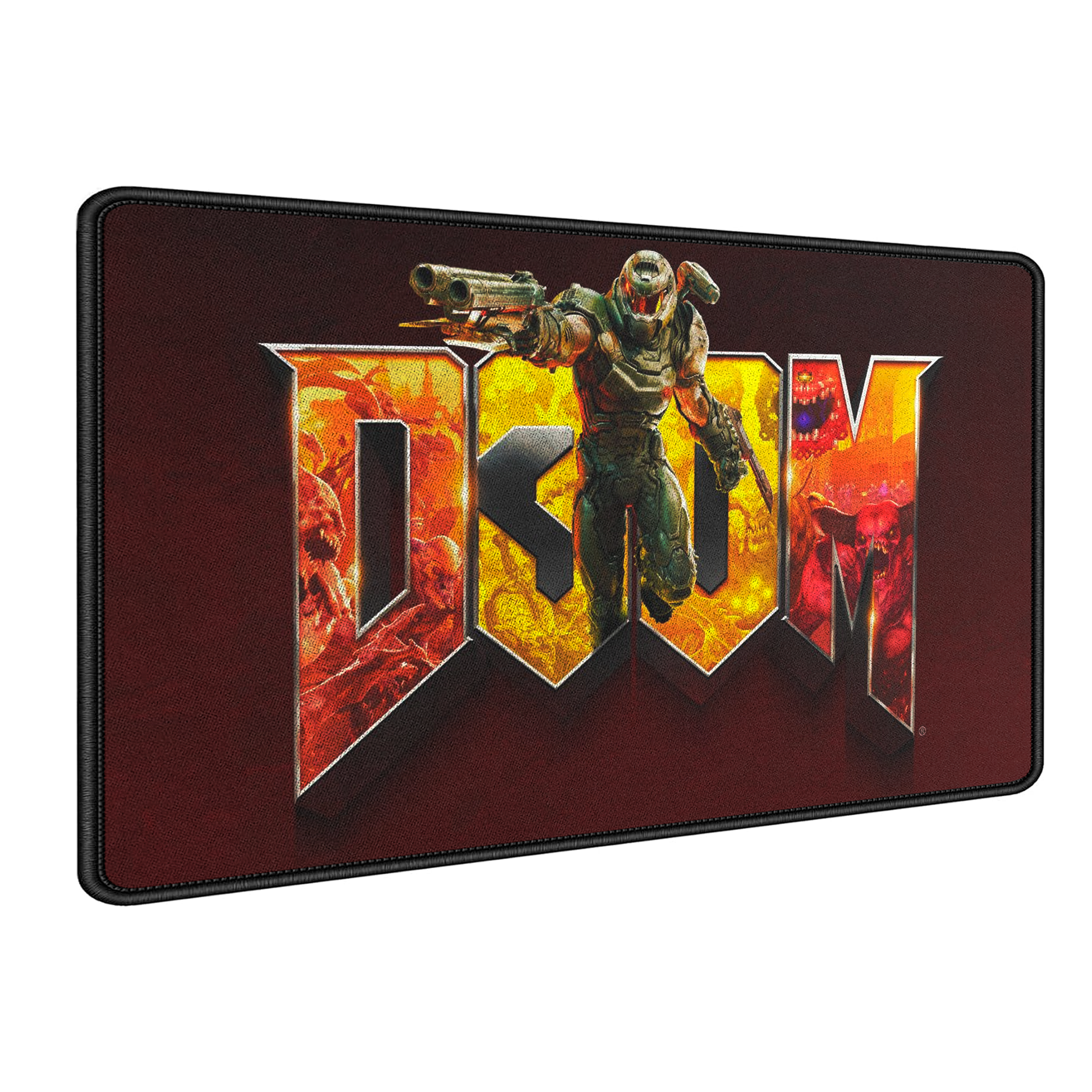 Mousepad Gamer Antideslizante 70x30 Diseño Doom Portada