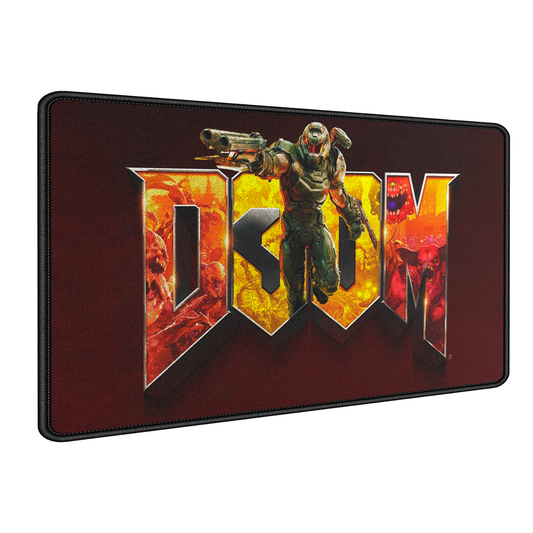 Mousepad Gamer Antideslizante 70x30 Diseño Doom Portada