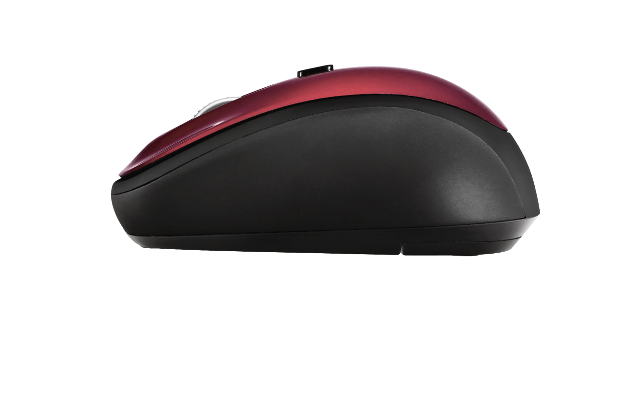 Mouse Inalámbrico Trust Yvi Rojo – imagen 3