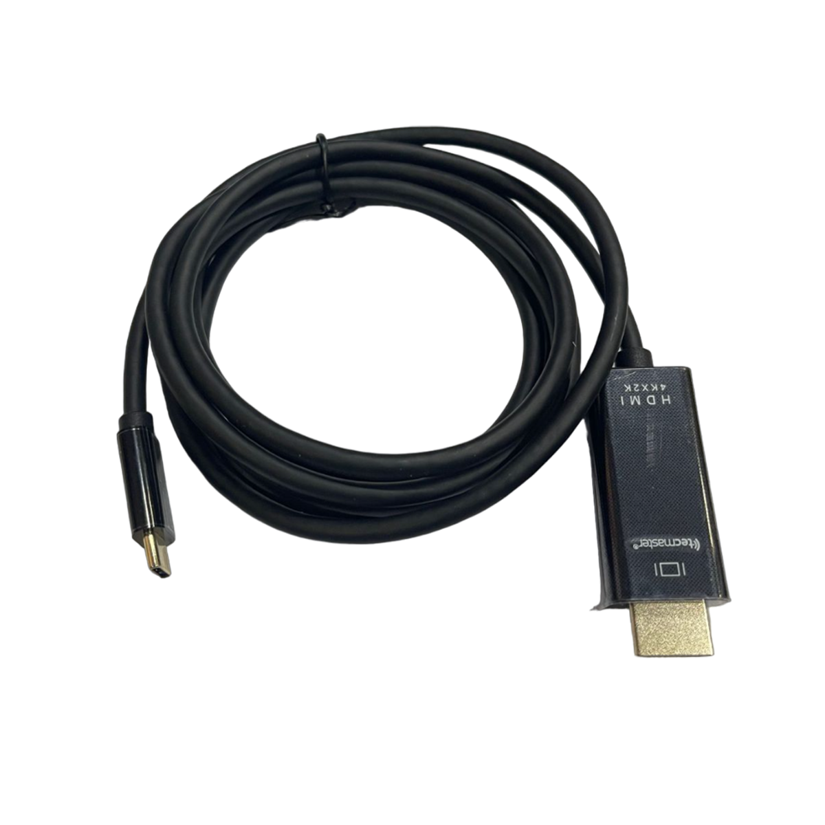 Cable Adaptador Tipo C a Hdmi 1.8 4k Metros Pc Smartphone Negro
