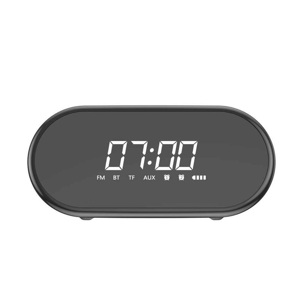 Radio Reloj Bluetooth Fm Encok E09 Baseus Negro – imagen 8